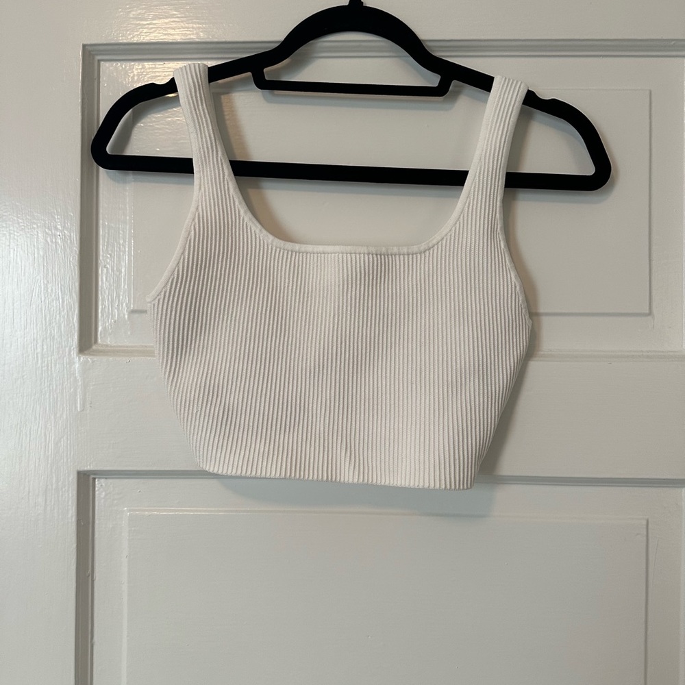 Aritzia Babaton sculpt crop top